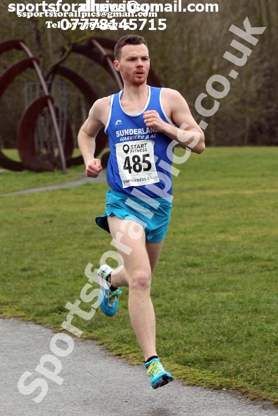 Senior mens NECAA Road Relays Champs., Hetton Lyons Oark, Hetton-le-Hole. Photo: David T. Hewitson/Sports for All Pics